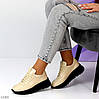 Бежеві шкіряні жіночі кросівки натуральна шкіра колір на вибір, фото 9