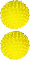 Мячики шарики для стирки одежды пуховиков BALLS 2 шт Желтый
