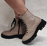 Черевики жіночі спортивні на байці шкіряні від виробника модель ШТ25-1118, фото 4