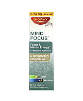 Bioray Mind Focus Енергія мозку увага та розумова енергія, не містить спирту, (60 мл)