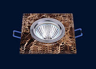 Стеклянный светильник под мрамор 705529