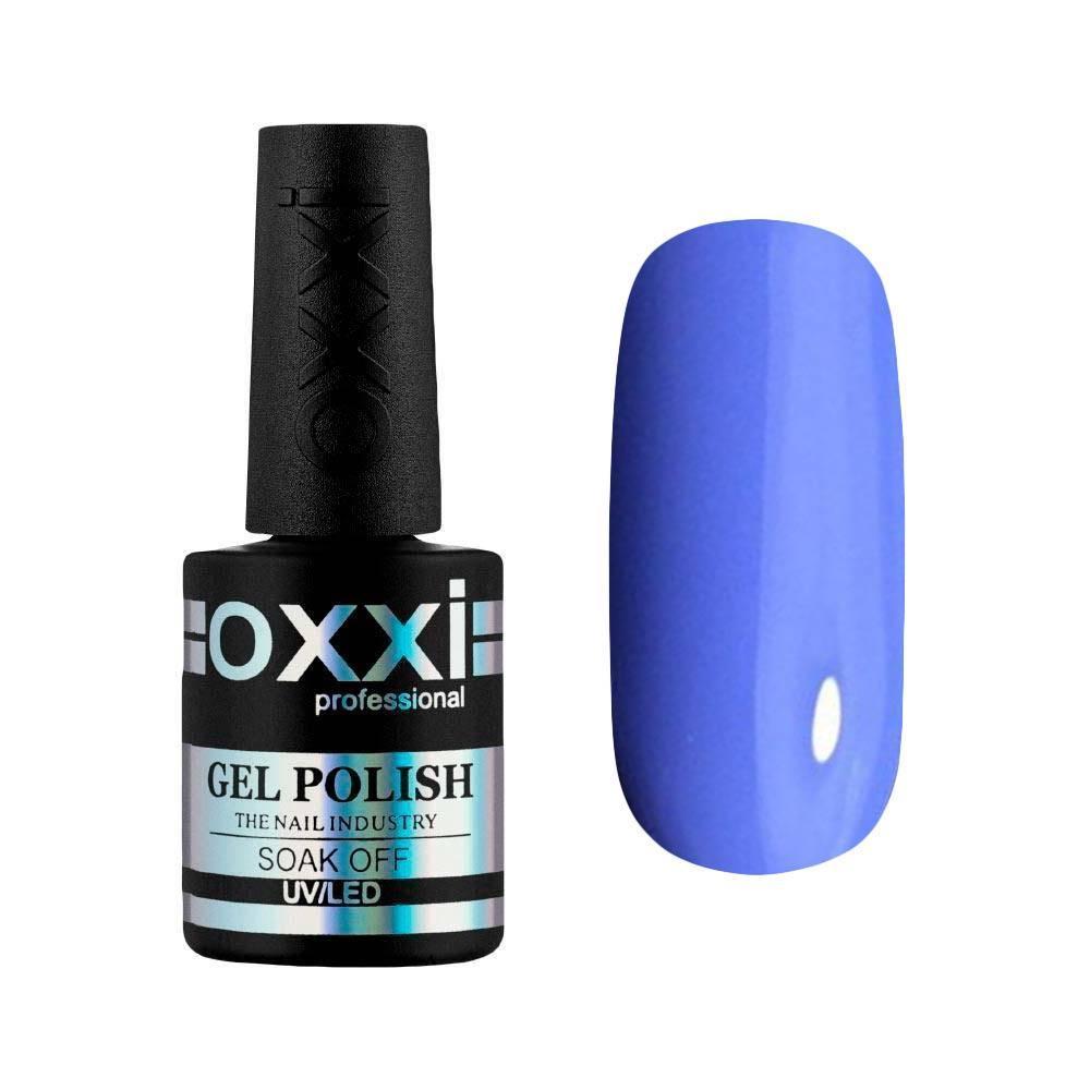 Гель-лак №264 (темно-блакитний, емаль) Oxxi, 10 мл, фото 1