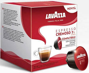 РОЗКРИЛАСЬ УПАКОВКА! Кава в капсулах Dolce Gusto Lavazza Espresso Cremoso - Дольче Густо Лавацца Еспресо Кремосо