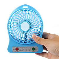 Портативный настольный вентилятор Portable Fan Mini! Покупай