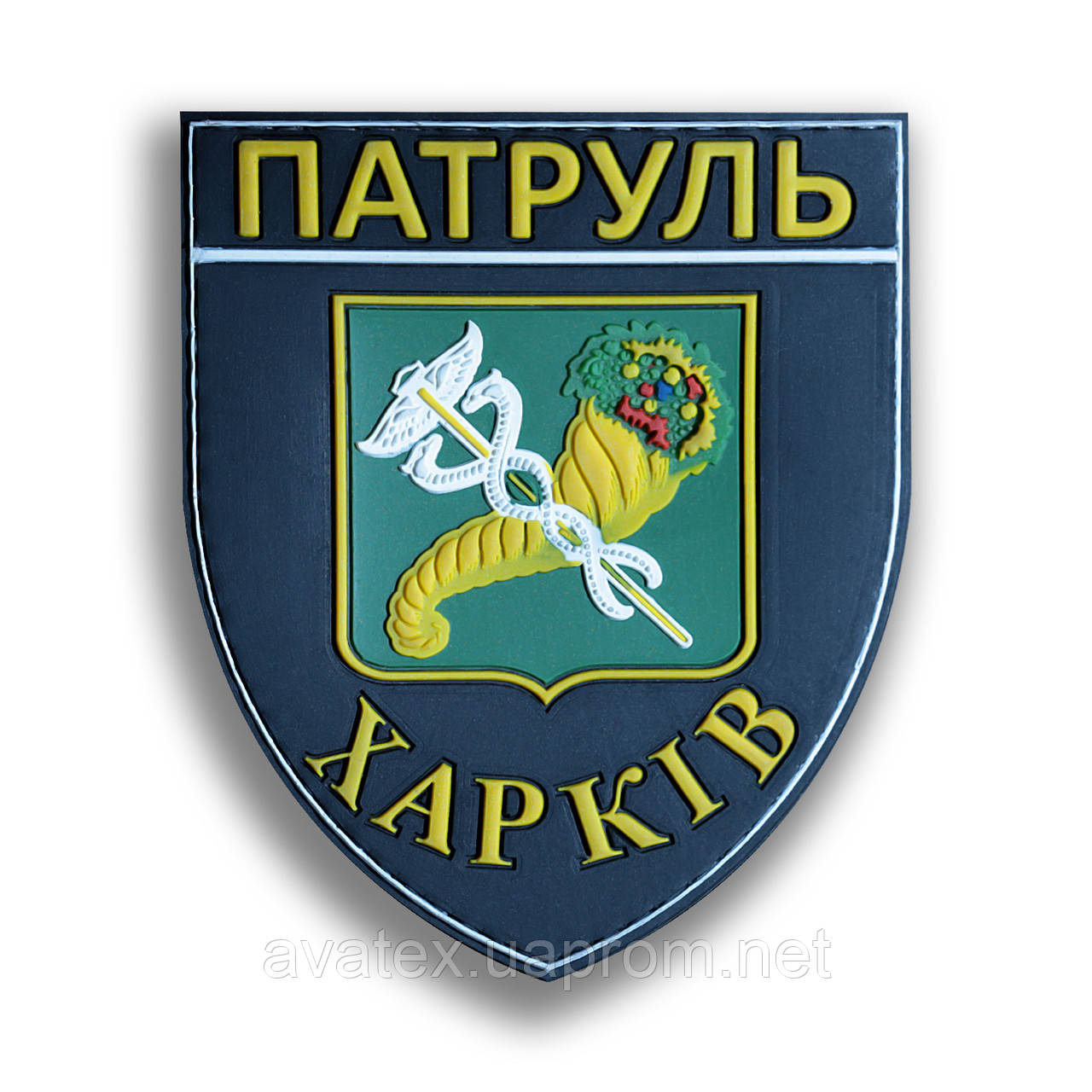 Шеврон Поліція Police Патруль Харків