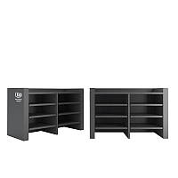 Стенд Qtap для кераміки, тумба для умивальників 1000х1536х700 мм, графіт (комплект)