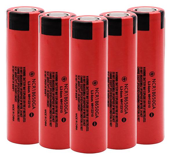 Panasonic NCR18650GA акумулятор Li-ion 3400mAh (без захисту)