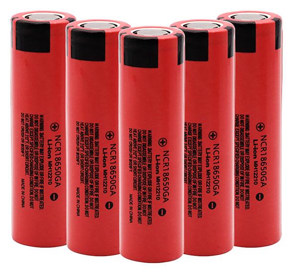 Panasonic NCR18650GA акумулятор Li-ion  3400mAh (без захисту)