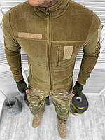 Флисовая кофта койот Тактическая армейская флисовка Мужская флисовая кофта осень-зима толстовка (DB-13319)