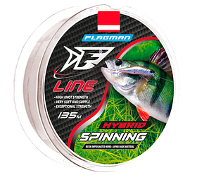 Волосінь для спінінга Flagman F Line Spinning 0.18 — 0.50 мм (Ліска для риболовлі) 0.20
