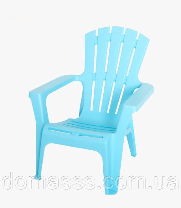 Крісло пластикове Dolomiti блакитний