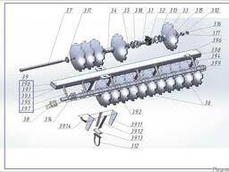 Запчастини на дискові та зубчасті борони