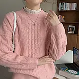 Модний светр жіночий під горло, фото 6