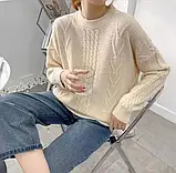 Модний светр жіночий під горло, фото 7