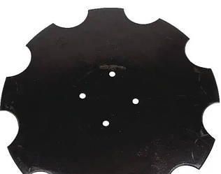 Диск для дискової борони діаметр 460 мм Ромашка боковий