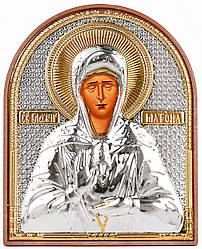 Ікона Матрони 8,5х10,5см аркової форми на пластиковому кіоті