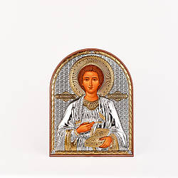 Ікона Пантелеймон Цілитель 5,8х7,5см аркової форми на пластиковому кіоті