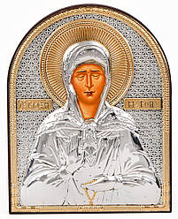 Ікона Матрони 12х15,2см аркової форми без рамки на дереві