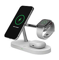 Беспроводное зарядное устройство 3-in-1 Wireless Charger MagSafe