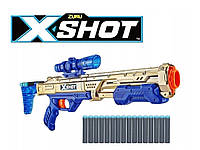 Швидкострільний бластер Zuru X-Shot Excel Hawk Eye Golden + 16 патронів