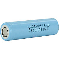 Акумулятор 18650 Li-Ion LGGBMH11865 (LG MH1), 3200 mAh, 10A, 4.2/3.7/2.5V