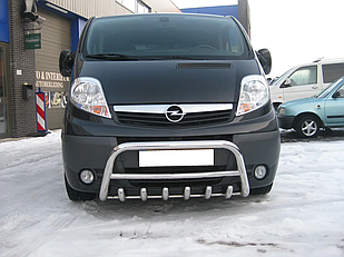 Кенгурятник WT003 (нерж.) Peugeot Boxer 1994-2006