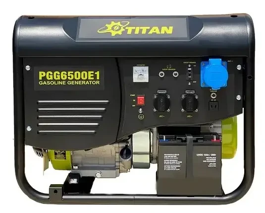 Бензиновий генератор Titan PGG 6500E1