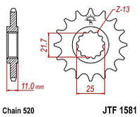 Звезда ведущая JT JTF1581.16