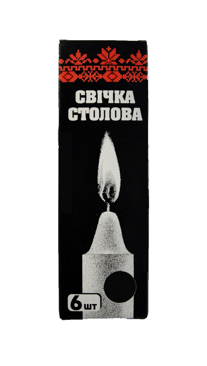 Картонна упаковка на свічкову продукцію