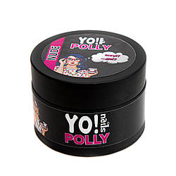 Полигель, акриловий гель Yo!Nails POLLY, колір Nude, прозоро-тілесний, 30 грам