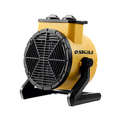 Електрична теплова гармата з керамічним нагрівачем 3.0 кВт (ударостійкий пластик) SIGMA (5359541)