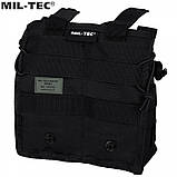 Підсумок для магазину подвійний універсальний MIL-TEC Double Black 13497002, фото 8