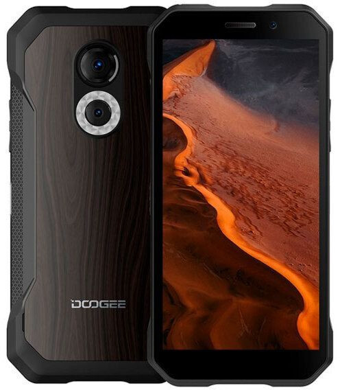 Захищений смартфон Doogee S61 6/64Gb Carbon Fiber (Global) протиударний водонепроникний телефон