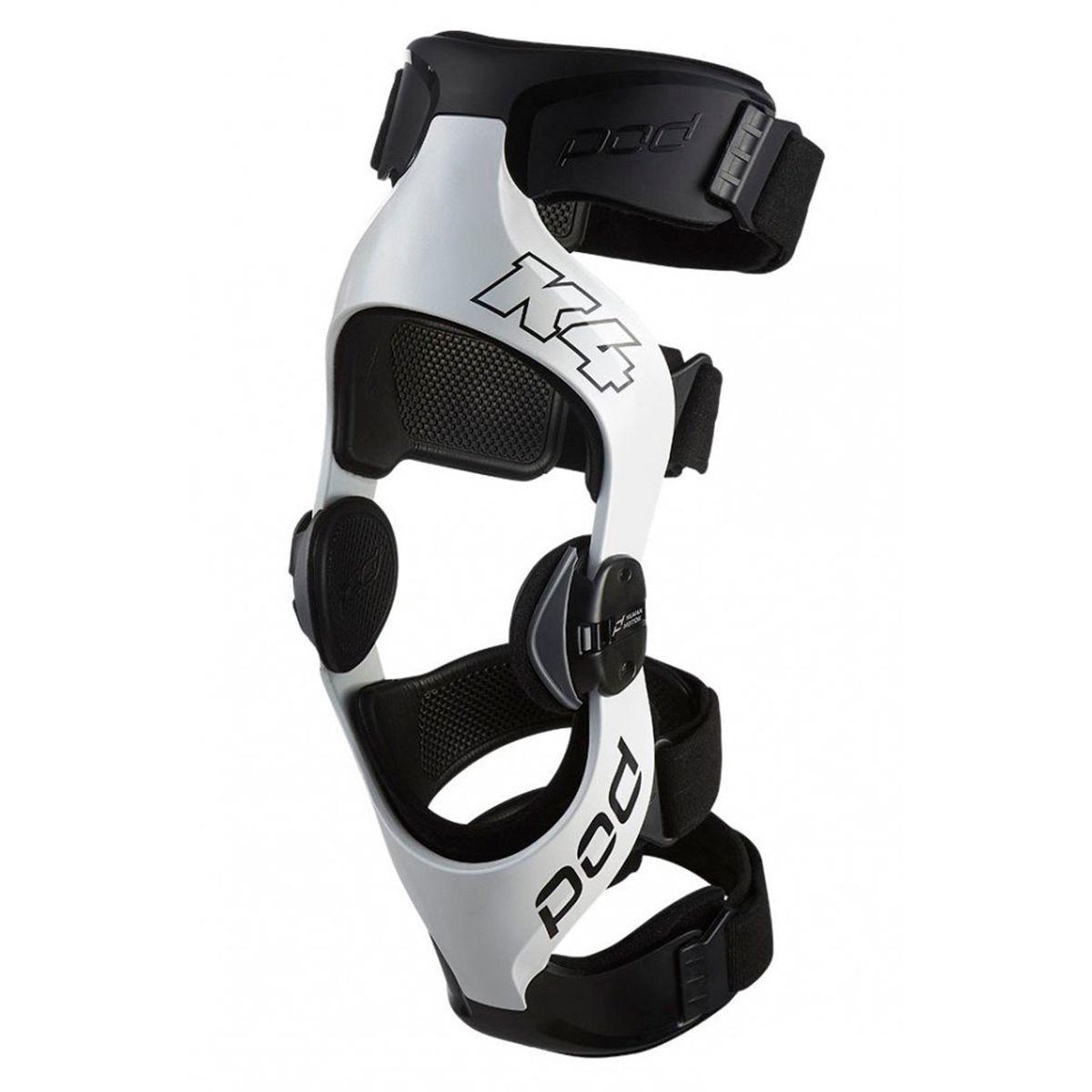 Мотонаколенники Pod K4 2.0 Knee Brace White (XS/S) - фото 4 - id-p1751424046