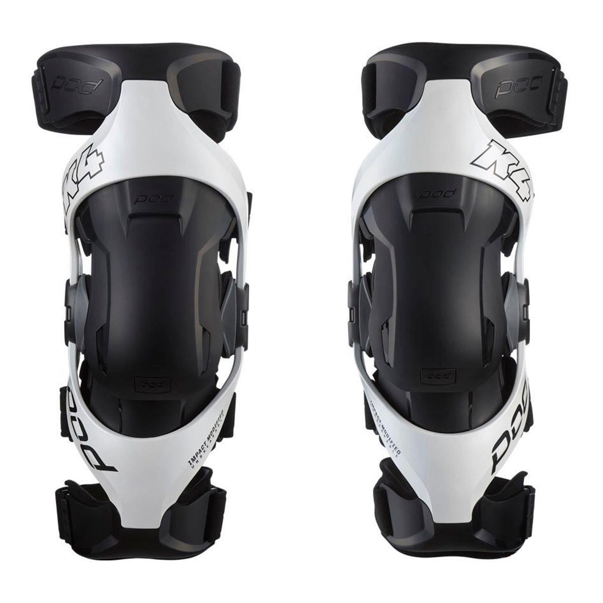 Мотонаколенники Pod K4 2.0 Knee Brace White (XS/S) - фото 6 - id-p1751424046