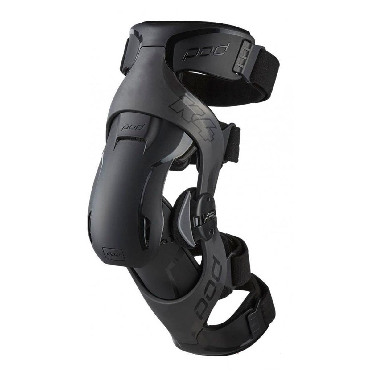 Мотонаколенники Pod K4 2.0 Knee Brace Graphite - фото 1 - id-p1751424048