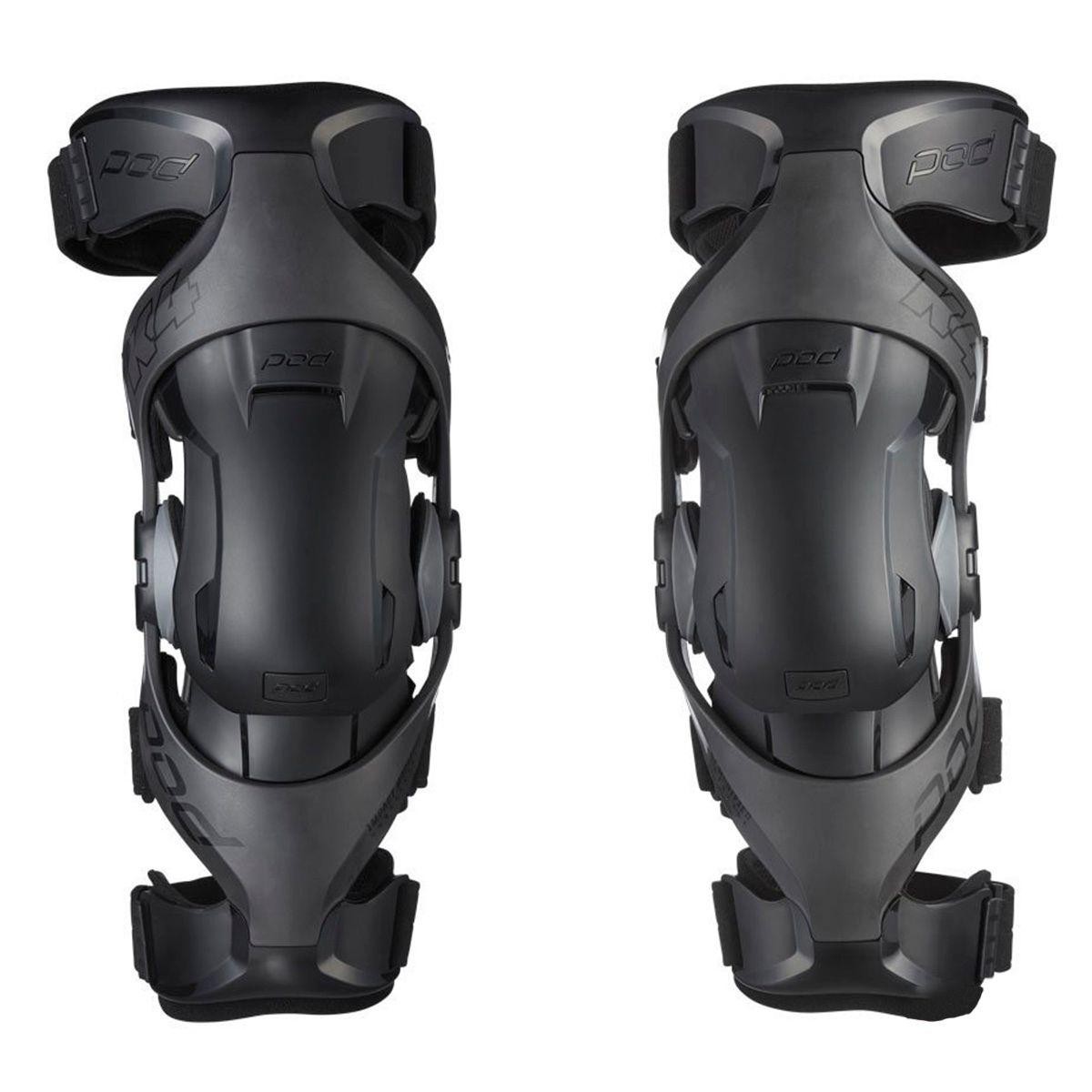 Мотонаколенники Pod K4 2.0 Knee Brace Graphite - фото 7 - id-p1751424048