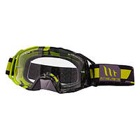 Мотоочки MT Goggles Mx Evo Stripes Black/Fluo Yellow