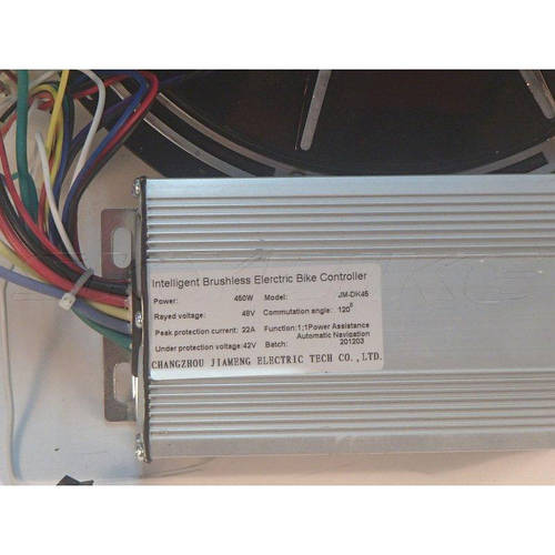 Купить Мотор-колесо с контроллером 48V 500W, новые оригинальные ...