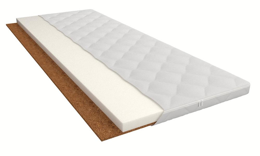 Жорсткий тонкий двосторонній топпер матрац 6 см з кокосом Classic collection Ліберті Family Sleep