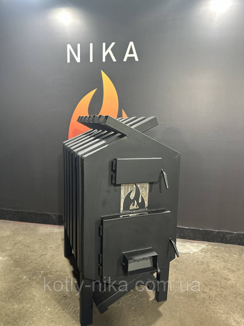 Пічь (буржуйка) за принципом бурельян 30 квт, фото 1