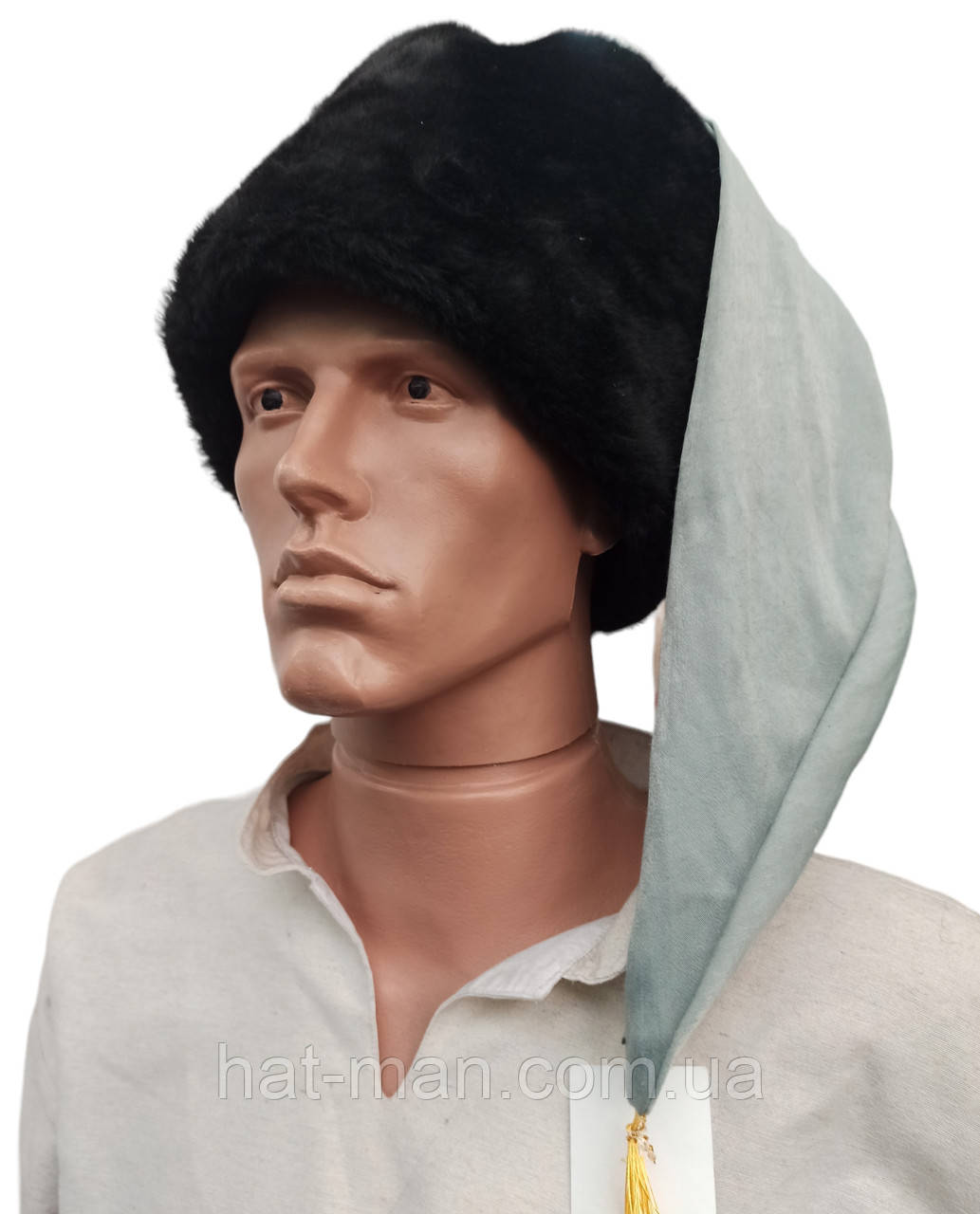 Козацька шапка з м'ятним шликом