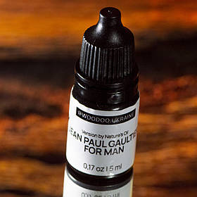 Ароматична олія "Version by Nature's Oil Jean Paul Gaultier Le Male" парфумована для ароматизаторів WooDoo