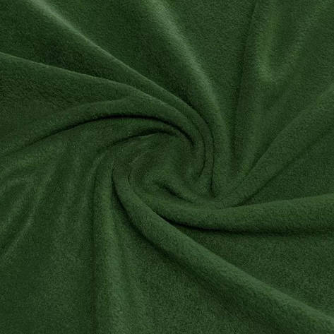 Фліс 300 щільність, темно-зелений (колір нацгвардії), фото 2