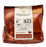 Шоколад молочный 823 "Callebaut Select", 33,6 % какао, каллеты 400 грамм