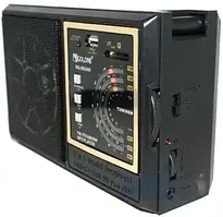 Портативний радіоприймач Golon RX-98 UAR акумуляторний FM/AM/SW з можливістю відтворення USB/MicroSD