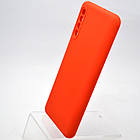 Чохол накладка Silicone case Full Camera Lakshmi для Samsung A30s/A50 Galaxy A307/A505 Red/Червоний, фото 4