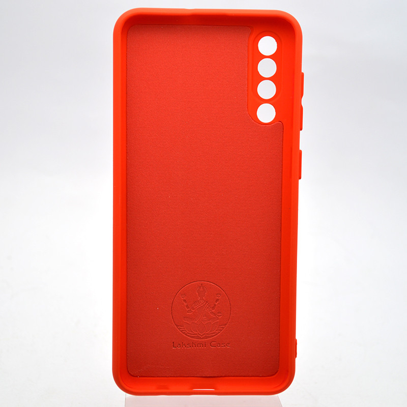 Чехол накладка Silicone case Full Camera Lakshmi для Samsung A30s/A50 Galaxy A307/A505 Red/Красный, фото 4