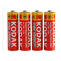 Батарейка Kodak FF R6 Extra heavy duty Пальчиковые батарейки солевые 1.5 v Аккумулятор Кодак