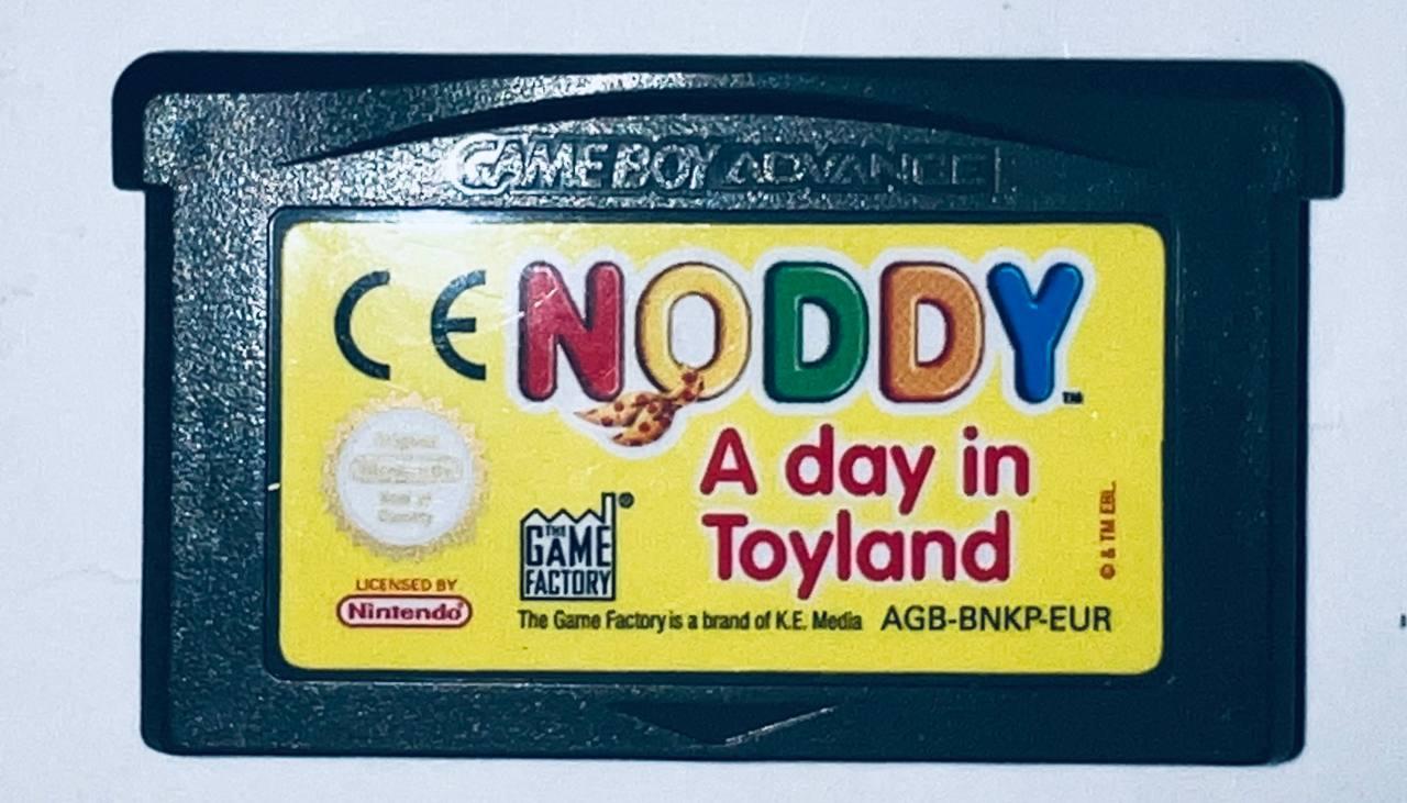 Noddy: A Day at Toyland, Б/В, англійська версія, без коробки - картридж для Nintendo GameBoy Advance